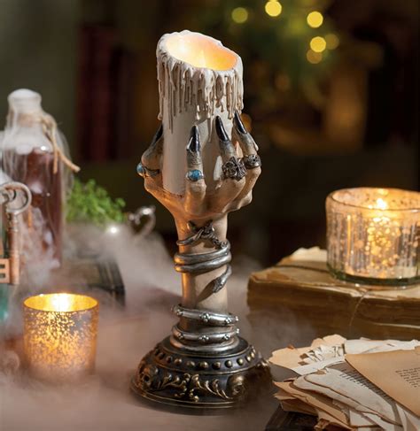 Witch hand candle lantern